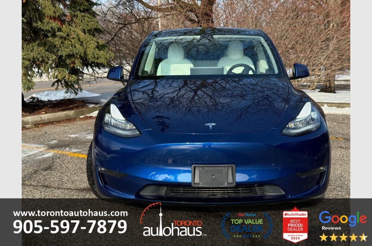 2021 Tesla Model Y LONG RANGE/AWD/NO ACCIDENTS/WHITE INT Photo