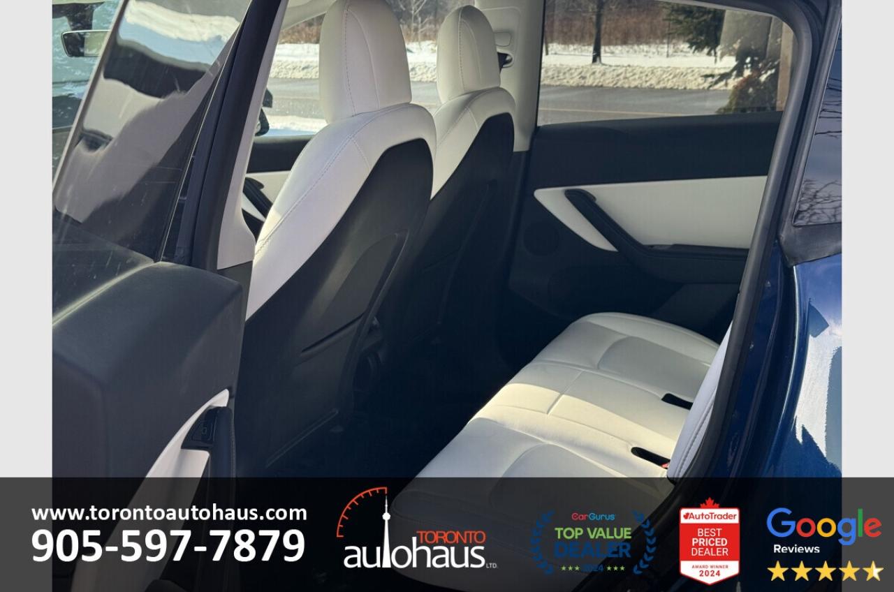 2021 Tesla Model Y LONG RANGE/AWD/NO ACCIDENTS/WHITE INT Photo