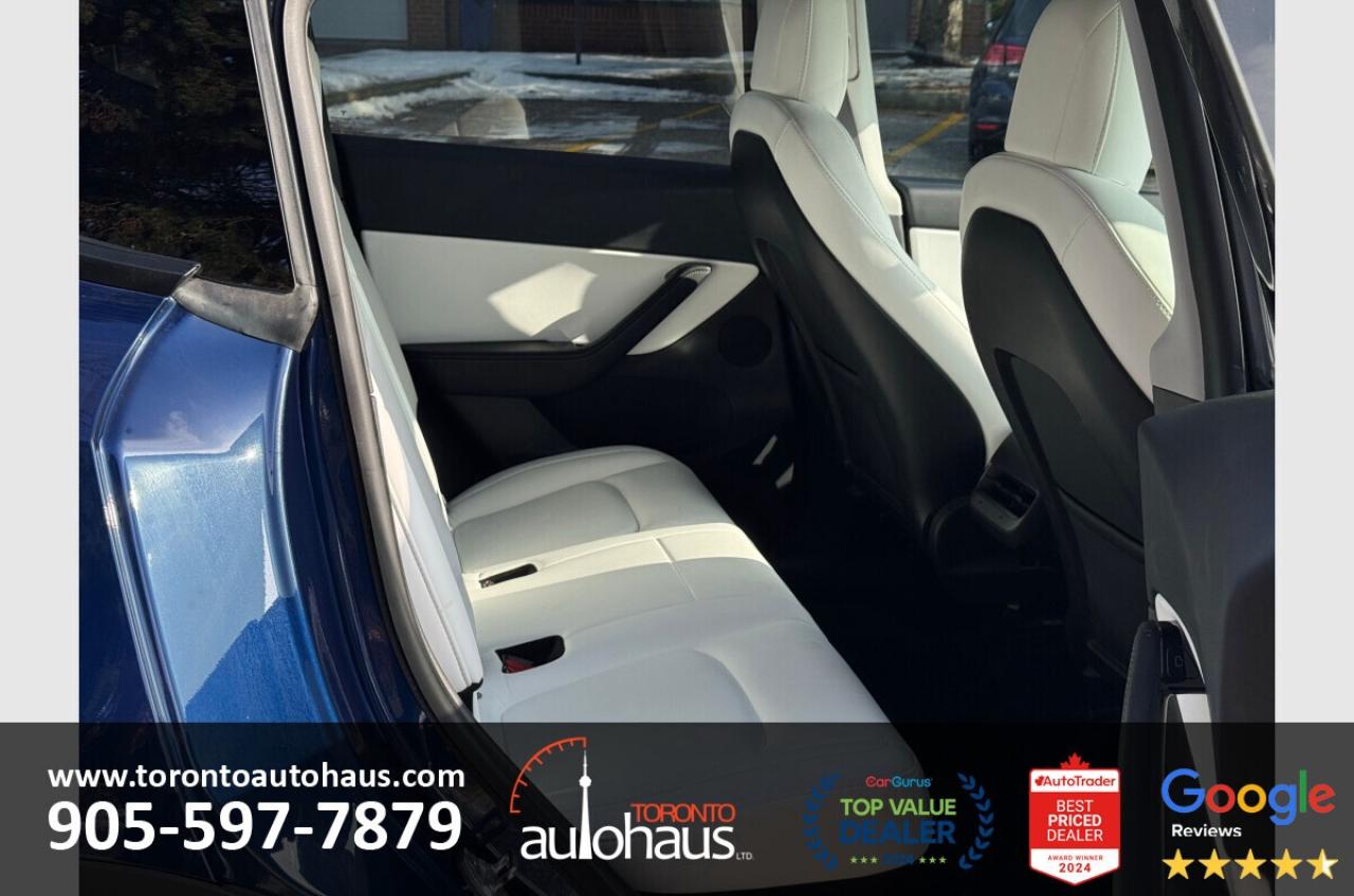 2021 Tesla Model Y LONG RANGE/AWD/NO ACCIDENTS/WHITE INT Photo