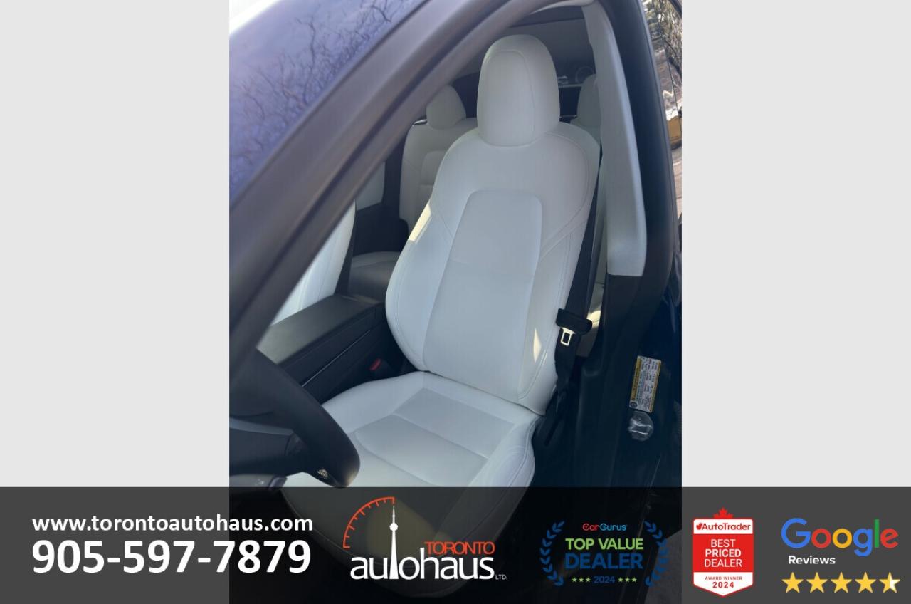 2021 Tesla Model Y LONG RANGE/AWD/NO ACCIDENTS/WHITE INT Photo