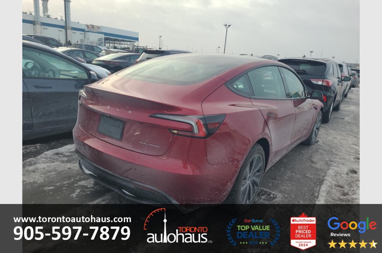 2025 Tesla Model 3 LR AWD I OVER 100 TESLAS EVSUPERSTORE.CA Photo
