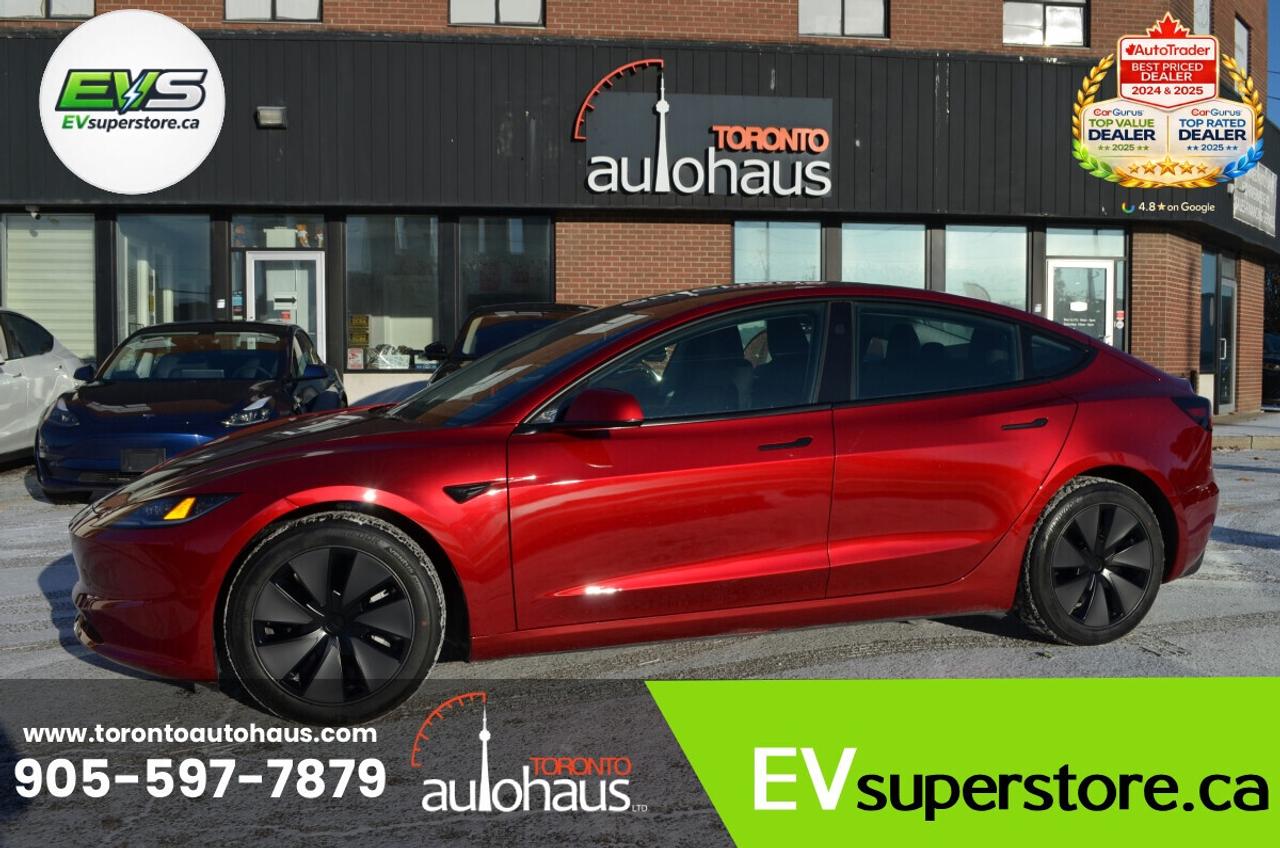 2025 Tesla Model 3 LR AWD I OVER 100 TESLAS EVSUPERSTORE.CA Photo