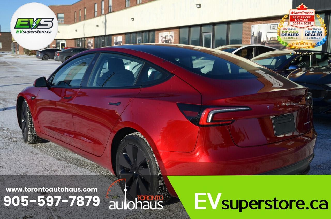 2025 Tesla Model 3 LR AWD I OVER 100 TESLAS EVSUPERSTORE.CA Photo