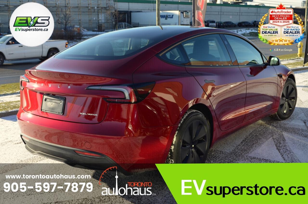 2025 Tesla Model 3 LR AWD I OVER 100 TESLAS EVSUPERSTORE.CA Photo