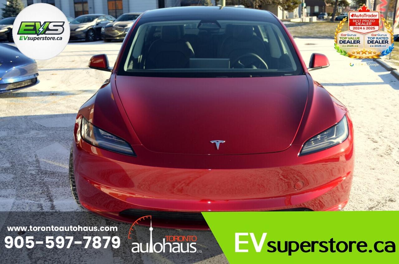 2025 Tesla Model 3 LR AWD I OVER 100 TESLAS EVSUPERSTORE.CA Photo
