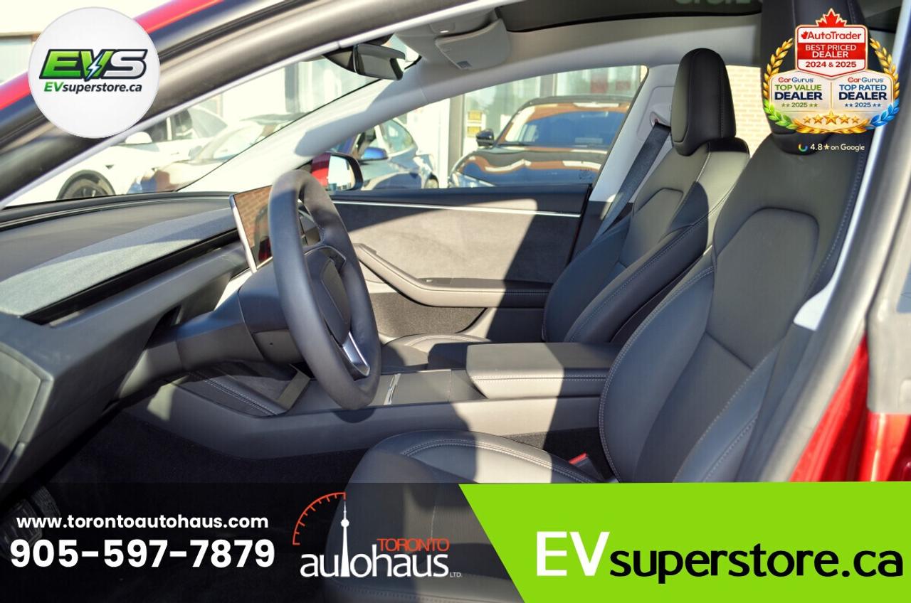 2025 Tesla Model 3 LR AWD I OVER 100 TESLAS EVSUPERSTORE.CA Photo