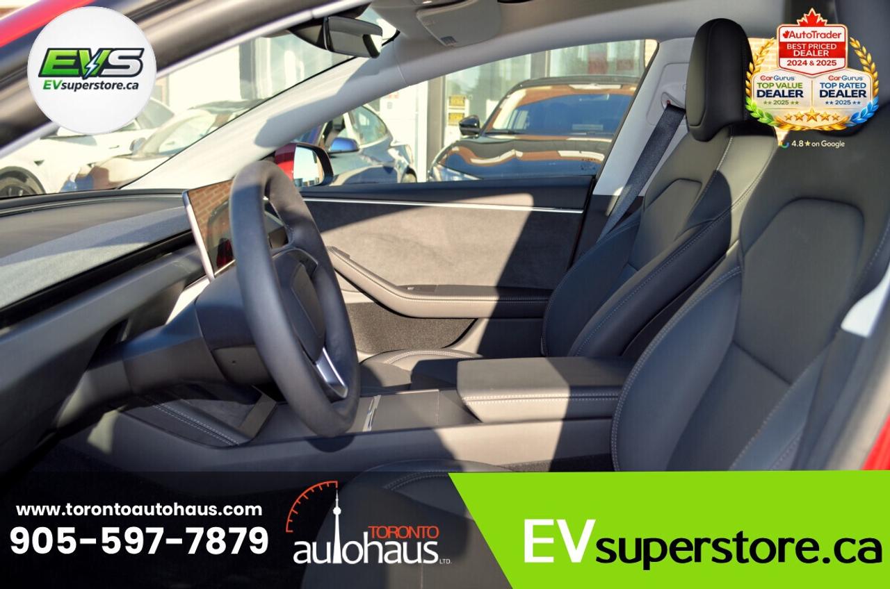 2025 Tesla Model 3 LR AWD I OVER 100 TESLAS EVSUPERSTORE.CA Photo