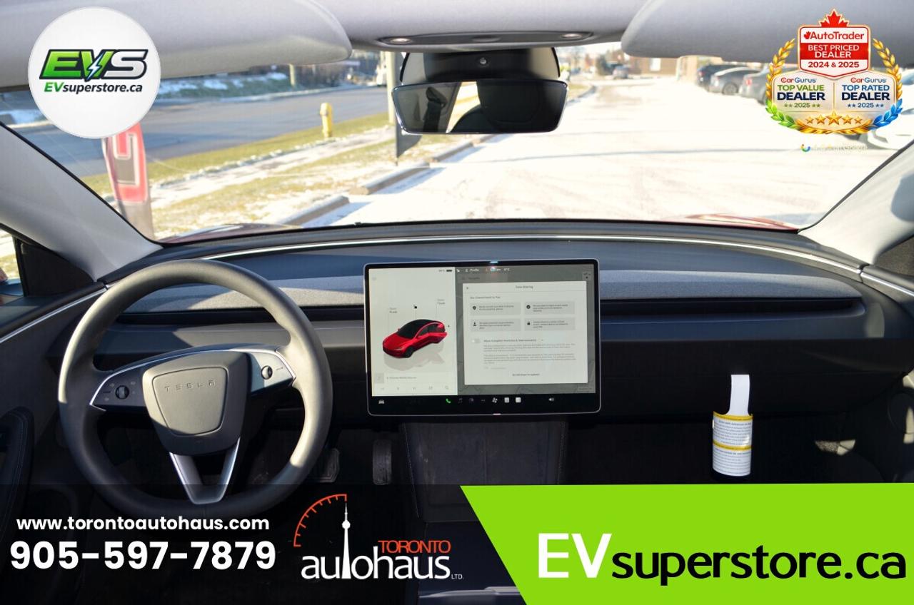 2025 Tesla Model 3 LR AWD I OVER 100 TESLAS EVSUPERSTORE.CA Photo