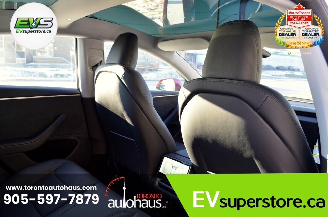 2025 Tesla Model 3 LR AWD I OVER 100 TESLAS EVSUPERSTORE.CA Photo