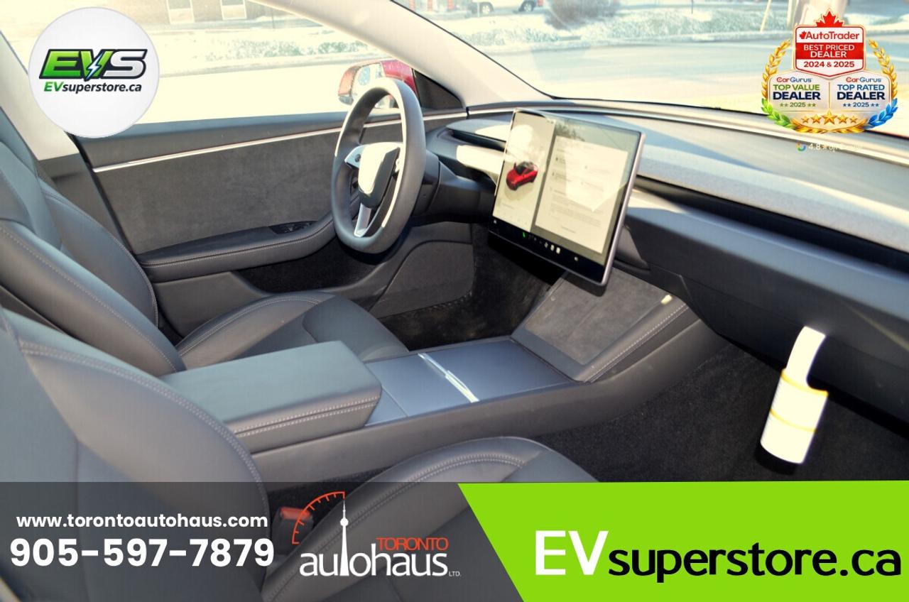 2025 Tesla Model 3 LR AWD I OVER 100 TESLAS EVSUPERSTORE.CA Photo