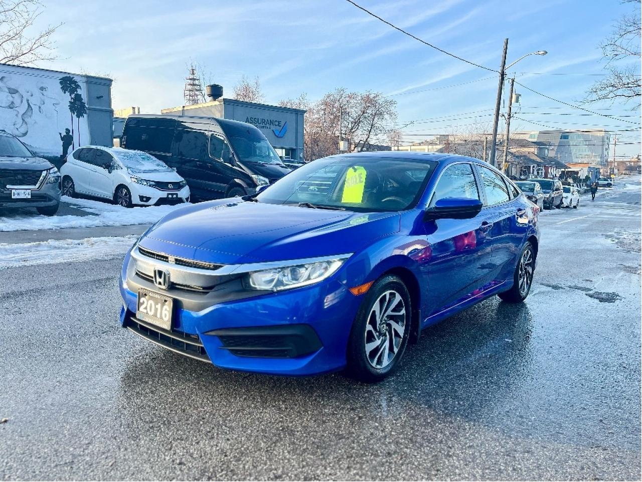 2016 Honda Civic EX APPLE CARPLAY CERTIFIED Photo0