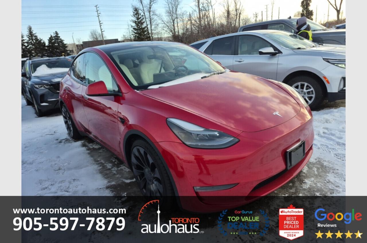 2022 Tesla Model Y PERFORMANCE I WHITE INT I AT EVSUPERSTORE.CA Photo3