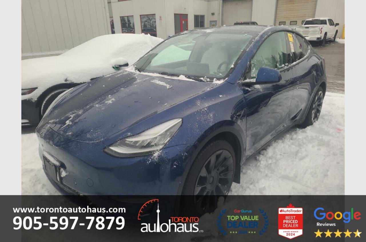 2020 Tesla Model Y LR AWD I WHITE INT I  EVSUPERSTORE.CA Photo0