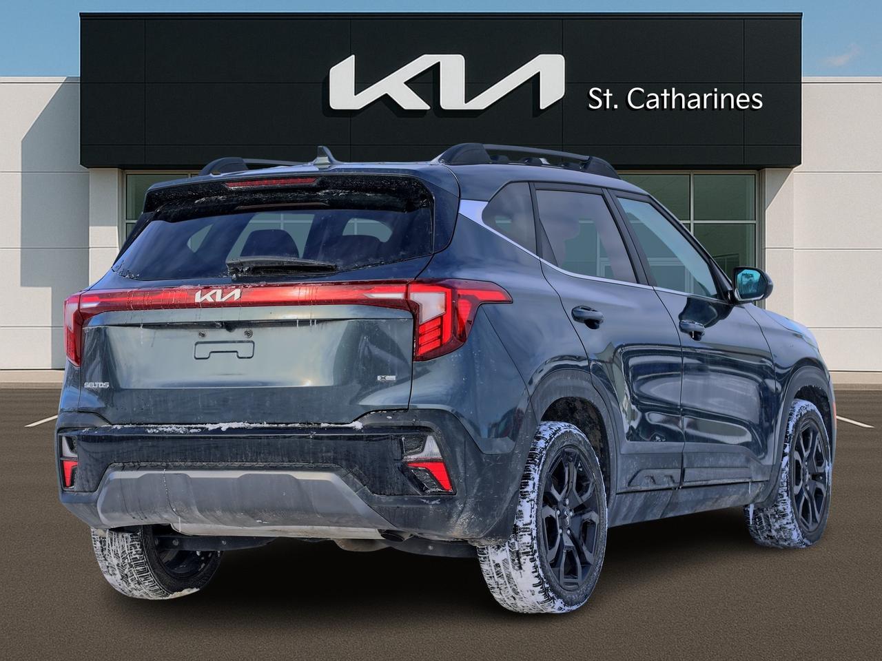 2024 Kia Seltos X-Line   HUD   Ventilated Seat   Black Badgings Photo