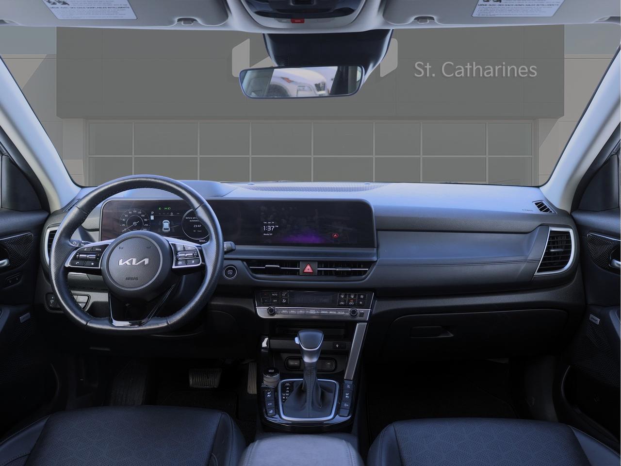 2024 Kia Seltos X-Line   HUD   Ventilated Seat   Black Badgings Photo