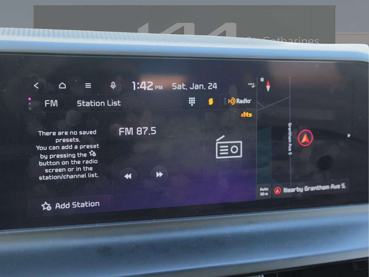 2024 Kia Seltos X-Line   HUD   Ventilated Seat   Black Badgings Photo