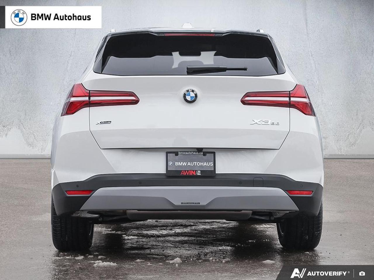 2025 BMW X3 30 xDrive Sports Activity Vehicle Photo