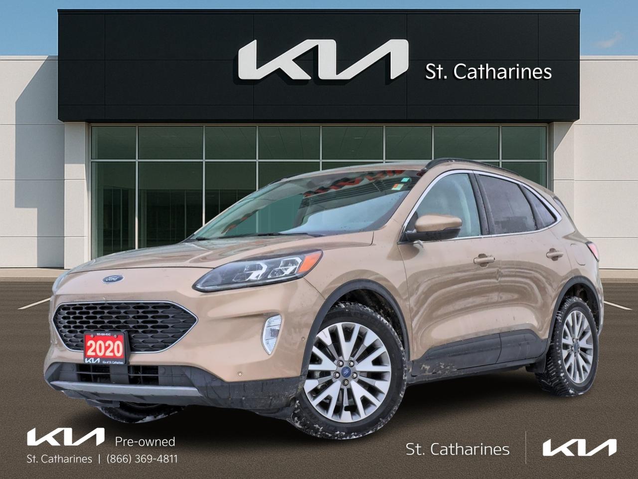 2020 Ford Escape Titanium   Hybrid   Nav   Pwr Liftgate  Prem Sound Photo0