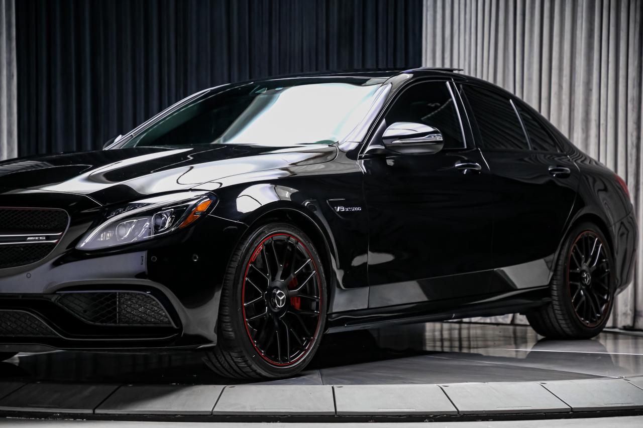 2015 Mercedes-Benz C-Class C 63 S AMG EDITION 1 SEDAN V8 RARE LOADED NOACIDNT Photo