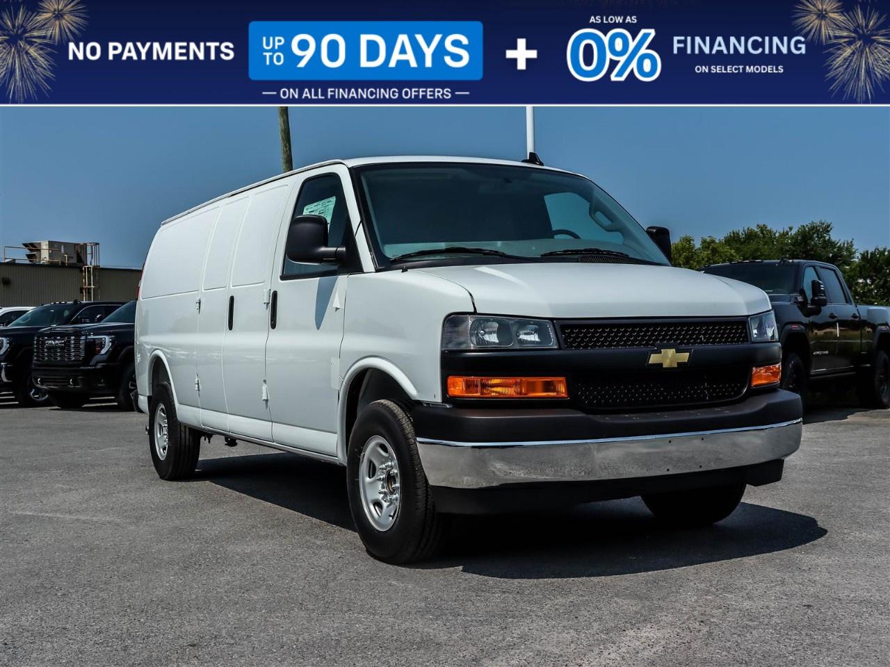 2025 Chevrolet Express Cargo Van 2500 Extended Wheelbase Rear-Wheel Drive Photo0
