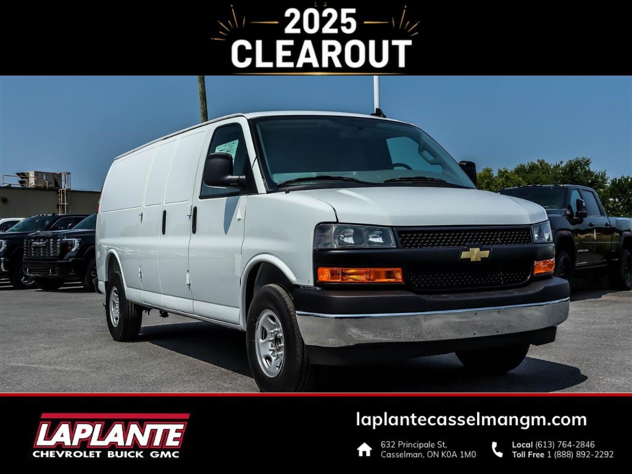 2025 Chevrolet Express Cargo Van 2500 Extended Wheelbase Rear-Wheel Drive Photo