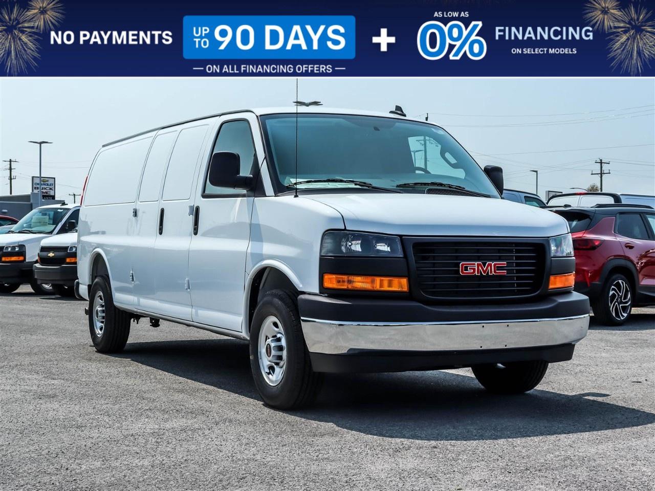 2025 GMC Savana Cargo Van 2500 Extended Wheelbase Rear-Wheel Drive Photo0