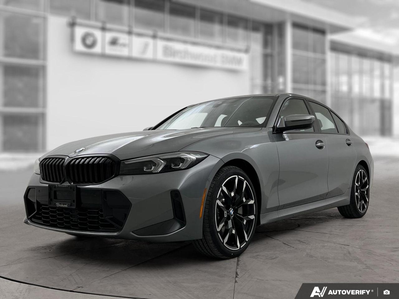 Experience the future of luxury driving with the 2026 BMW 330i xDrive. This cutting-edge sedan combines elegance, performance, and advanced technology to deliver an unparalleled driving experience.

- M Sport Package for enhanced sporty aesthetics and handling
- Skyscraper Grey Metallic exterior with Black interior for a sophisticated look
- Intelligent Emergency Call and Smart Device Remote Engine Start for added convenience and safety
- Wireless Android Auto and Apple CarPlay integration
- Sport heated leather steering wheel and front heated seats for comfort in any weather
- Advanced driver assistance features including Blind Spot Detection and Collision Mitigation
- Efficient 2.0L 4-cylinder turbo engine with All-Wheel Drive for optimal performance

Ready to elevate your driving experience? Reserve your 2026 BMW 330i xDrive today or contact Birchwood BMW to schedule a test drive. Our expert team is here to answer any questions and guide you through the seamless process of making this exceptional vehicle yours.
At Birchwood BMW we know that experience is everything - thats why weve been voted #1 BMW Store in Canada for Customer Satisfaction for the past 3 years.  

Visit us today and see for yourself why were the top-rated luxury dealer in Manitoba on Google. Book your appointment at 204-452-7799. Dealer Permit #9740
Dealer permit #9740