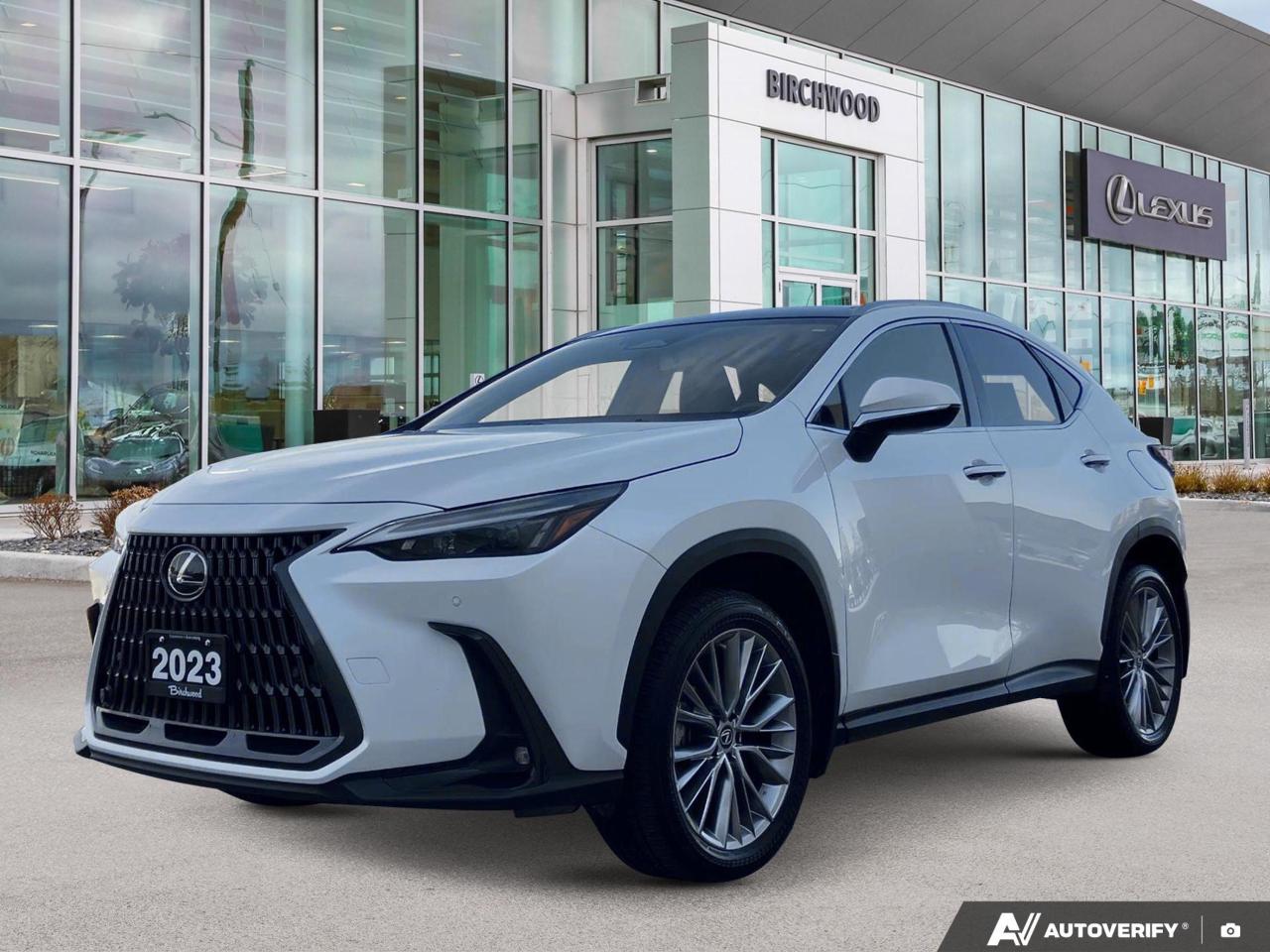 Used 2023 Lexus NX 350 Luxury Local one owner trade! for sale in Winnipeg, MB