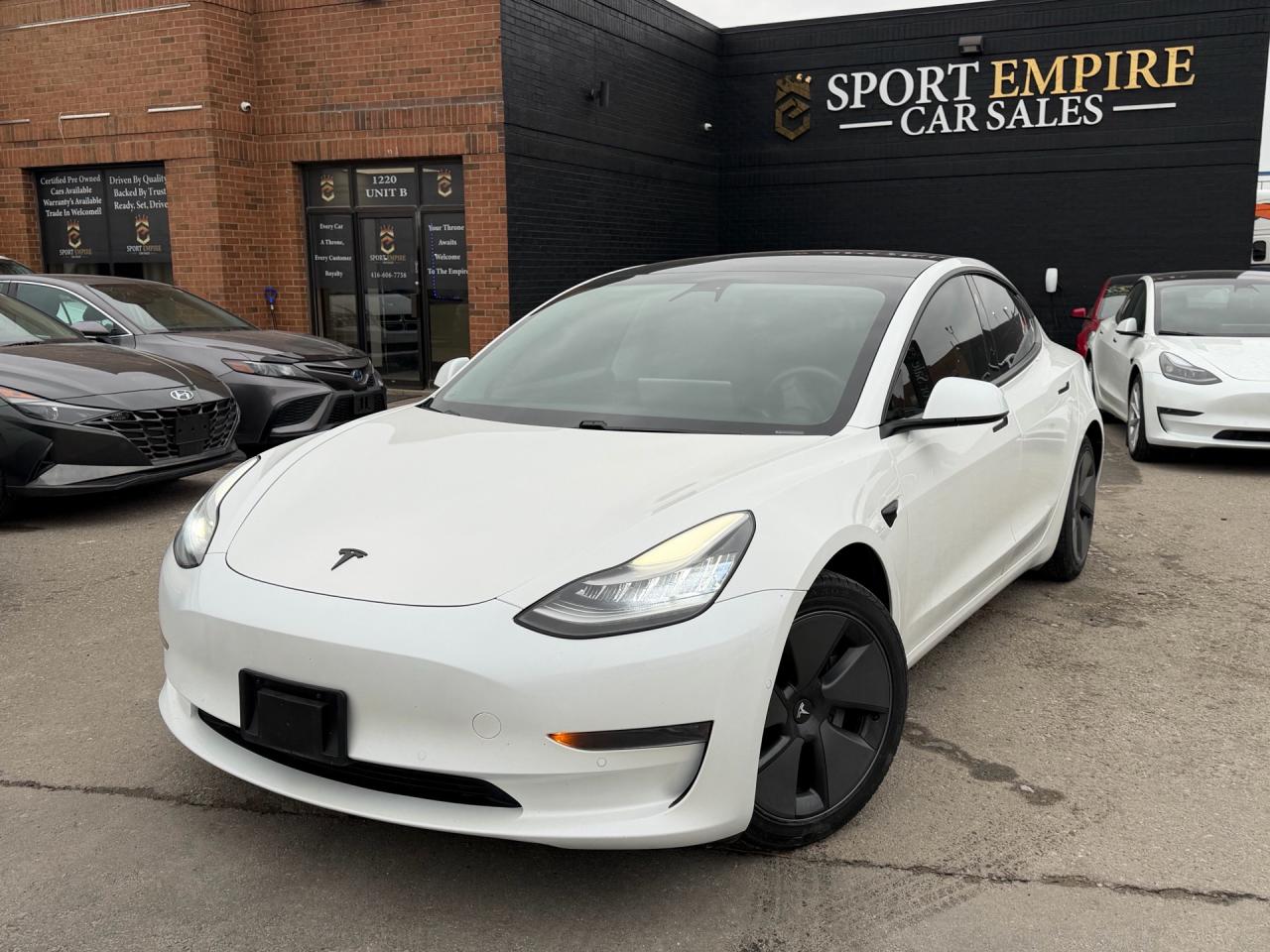 Used 2021 Tesla MODEL Standard Range Plus RWD for sale in Mississauga, ON