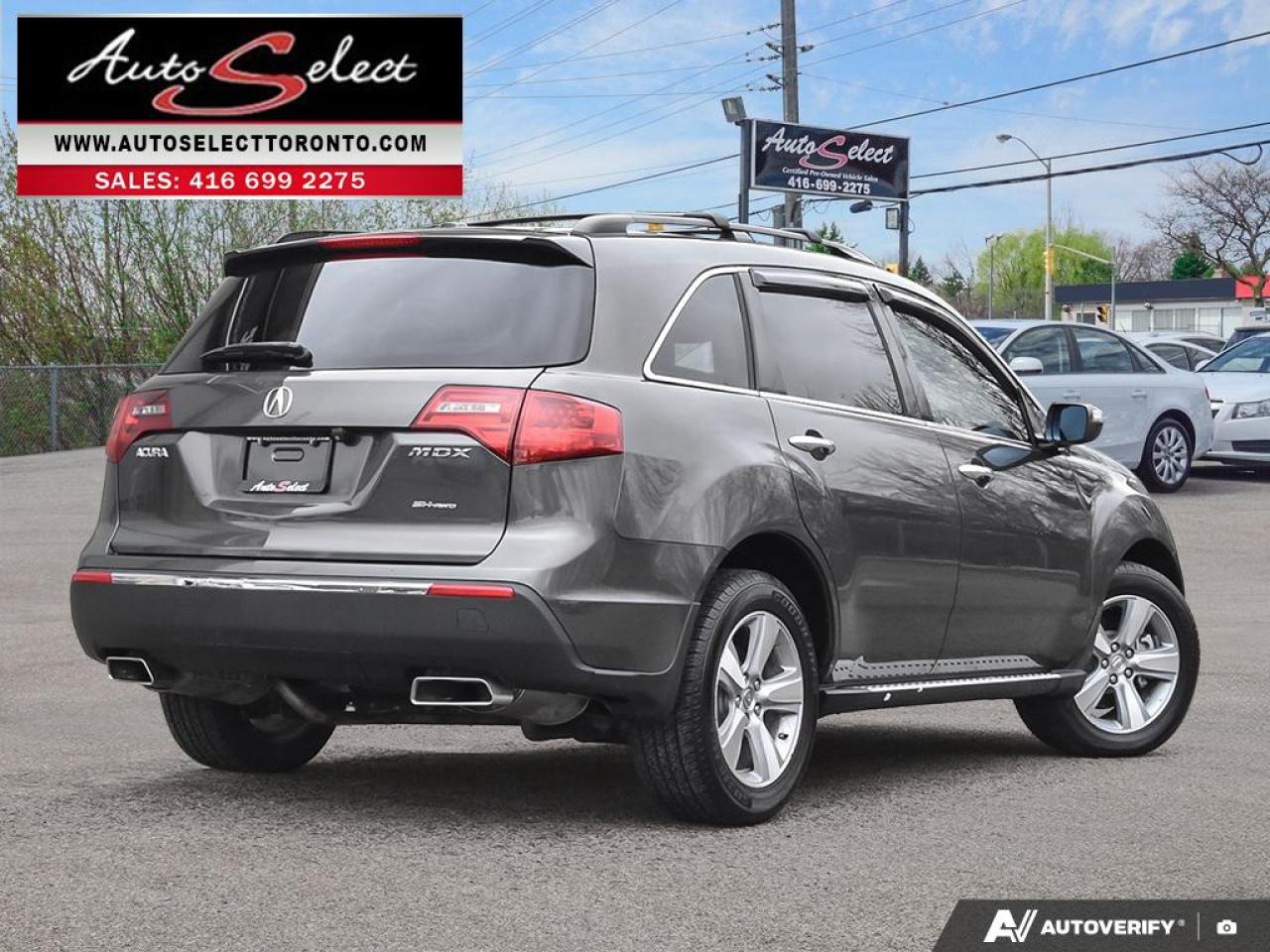 2011 Acura MDX Technology Package AWD - DVD Entertainment Pkg - Clean Carfax Photo3