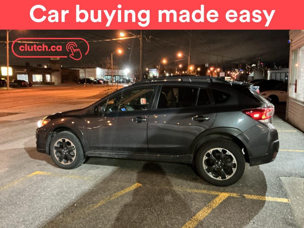 NO ACCIDENTS / CLEAN CARFAX / 1 OWNER / Brake Assist, Front Heated Seats, Climate Control and more!<br> <br>Clutch is the largest online used car retailer in Canada, delivering a seamless, hassle-free car-buying experience to drivers everywhere. Shop thousands of used cars online, get the right one delivered to your door, and enjoy peace of mind with our 10-Day Money-Back Guarantee. How sweet is that? To learn more, visit clutch.ca.<br> <br>The top features for this car include:<br> <br>Auto Stop/Start<br>Brake Assist<br>Front Heated Seats<br>Climate Control<br>Bluetooth Music<br>Touchscreen Display<br>Cruise Control<br>Adaptive Cruise Control<br>12V Outlet<br>Hands Free Device Connectivity<br>Apple CarPlay<br>Android Auto<br>USB Input<br>Keyless Entry<br>Passive Keyless Entry<br>Push Button Start<br>Lane Departure Warning<br>Active Lane Keep Assistance<br>Forward Collision Mitigation<br>Pedestrian Detection<br>Driver Attention Alert<br>Heated Steering Wheel<br>Hill Assistance<br>Rear View Camera<br>App Remote Start<br> <br>Seamless home delivery - Delivery to your door in a matter of days. Available on select packages.<br> <br>Try it out for 10 days - If you do not like it, we will take it back. <br> <br>Quality assured - All cars go through our rigorous 210-point inspection and reconditioning process.<br> <br>Peace of mind - Warranty and protection plans available.<br> <br>Haggle-free - No haggling or hard sells.<br> <br>100% Transparency - Full inspection reports on every car, including high-res photography and a free Carfax report.<br> <br>Listed price is for cash purchase only and does not include taxes, Shipping Fees (if applicable), Delivery Fees (if applicable), government licensing fees.<br> <br>Previous Provincial Registrations:<br>Ontario<br> <br>Stock # 84657