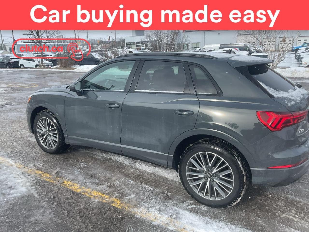 NO ACCIDENTS / CLEAN CARFAX / 1 OWNER / Front Heated Seats, Rear Climate Vents, Cruise Control and more!<br> <br>Clutch is the largest online used car retailer in Canada, delivering a seamless, hassle-free car-buying experience to drivers everywhere. Shop thousands of used cars online, get the right one delivered to your door, and enjoy peace of mind with our 10-Day Money-Back Guarantee. How sweet is that? To learn more, visit clutch.ca.<br> <br>The top features for this car include:<br> <br>Power Tailgate/Hatch<br>Front Heated Seats<br>Rear Climate Vents<br>Cruise Control<br>Apple CarPlay<br>Android Auto<br>Push Button Start<br>Rear View Camera<br>Parking Sensors<br>Power Driver Seat<br>Heated Steering Wheel<br>Dual Zone Front Climate Control<br>Climate Control<br>Auto Stop/Start<br>12V Outlet<br>Keyless Entry<br>Rain Sensing Wipers<br>Bluetooth Music<br>Hands Free Device Connectivity<br>Touchscreen Display<br>USB Input<br> <br>Seamless home delivery - Delivery to your door in a matter of days. Available on select packages.<br> <br>Try it out for 10 days - If you do not like it, we will take it back. <br> <br>Quality assured - All cars go through our rigorous 210-point inspection and reconditioning process.<br> <br>Peace of mind - Warranty and protection plans available.<br> <br>Haggle-free - No haggling or hard sells.<br> <br>100% Transparency - Full inspection reports on every car, including high-res photography and a free Carfax report.<br> <br>Listed price is for cash purchase only and does not include taxes, Shipping Fees (if applicable), Delivery Fees (if applicable), government licensing fees.<br> <br>Previous Provincial Registrations:<br>Ontario<br> <br>Stock # 84793