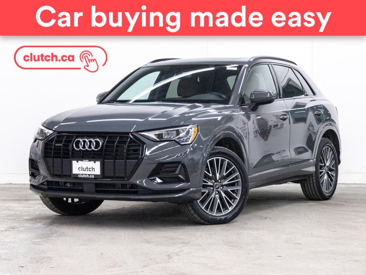 NO ACCIDENTS / CLEAN CARFAX / 1 OWNER / Power Tailgate/Hatch, Front Heated Seats, Rear Climate Vents and more!<br> <br>Clutch is the largest online used car retailer in Canada, delivering a seamless, hassle-free car-buying experience to drivers everywhere. Shop thousands of used cars online, get the right one delivered to your door, and enjoy peace of mind with our 10-Day Money-Back Guarantee. How sweet is that? To learn more, visit clutch.ca.<br> <br>The top features for this car include:<br> <br>Climate Control<br>Power Tailgate/Hatch<br>Front Heated Seats<br>Rear Climate Vents<br>Cruise Control<br>Apple CarPlay<br>Android Auto<br>Auto Stop/Start<br>Rear View Camera<br>Parking Sensors<br>Dual Zone Front Climate Control<br>Bluetooth Music<br>Touchscreen Display<br>12V Outlet<br>Hands Free Device Connectivity<br>USB Input<br>Keyless Entry<br>Push Button Start<br>Heated Steering Wheel<br>Rain Sensing Wipers<br>Power Driver Seat<br> <br>Seamless home delivery - Delivery to your door in a matter of days. Available on select packages.<br> <br>Try it out for 10 days - If you do not like it, we will take it back. <br> <br>Quality assured - All cars go through our rigorous 210-point inspection and reconditioning process.<br> <br>Peace of mind - Warranty and protection plans available.<br> <br>Haggle-free - No haggling or hard sells.<br> <br>100% Transparency - Full inspection reports on every car, including high-res photography and a free Carfax report.<br> <br>Listed price is for cash purchase only and does not include taxes, Shipping Fees (if applicable), Delivery Fees (if applicable), government licensing fees.<br> <br>Previous Provincial Registrations:<br>Ontario<br> <br>Stock # 84793