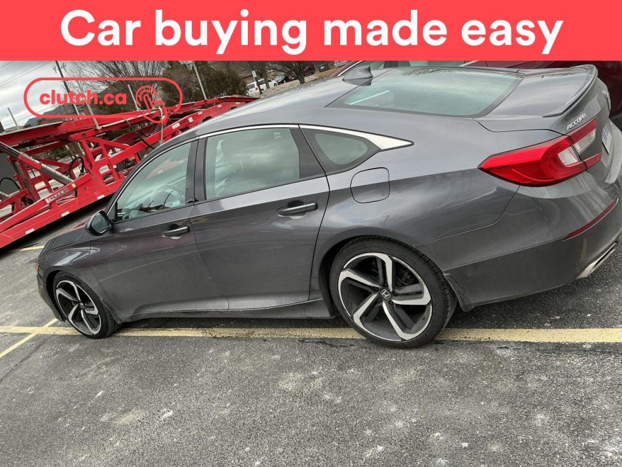 1 OWNER / Front Heated Seats, Climate Control, Dual Zone Front Climate Control and more!<br> <br>Clutch is the largest online used car retailer in Canada, delivering a seamless, hassle-free car-buying experience to drivers everywhere. Shop thousands of used cars online, get the right one delivered to your door, and enjoy peace of mind with our 10-Day Money-Back Guarantee. How sweet is that? To learn more, visit clutch.ca.<br> <br>The top features for this car include:<br> <br>Brake Assist<br>Front Heated Seats<br>Climate Control<br>Dual Zone Front Climate Control<br>Premium Sound System<br>Touchscreen Display<br>Cruise Control<br>Adaptive Cruise Control<br>12V Outlet<br>Hands Free Device Connectivity<br>Apple CarPlay<br>Android Auto<br>USB Input<br>Keyless Entry<br>Passive Keyless Entry<br>Push Button Start<br>Keyfob Remote Start<br>Lane Departure Warning<br>Active Lane Keep Assistance<br>Forward Collision Mitigation<br>Pedestrian Detection<br>Driver Attention Alert<br>Traffic Sign Recognition<br>Hill Assistance<br>Automatic High Beams<br>Rear View Camera<br>Power Driver Seat<br> <br>Seamless home delivery - Delivery to your door in a matter of days. Available on select packages.<br> <br>Try it out for 10 days - If you do not like it, we will take it back. <br> <br>Quality assured - All cars go through our rigorous 210-point inspection and reconditioning process.<br> <br>Peace of mind - Warranty and protection plans available.<br> <br>Haggle-free - No haggling or hard sells.<br> <br>100% Transparency - Full inspection reports on every car, including high-res photography and a free Carfax report.<br> <br>Listed price is for cash purchase only and does not include taxes, Shipping Fees (if applicable), Delivery Fees (if applicable), government licensing fees.<br> <br>Previous Provincial Registrations:<br>Ontario<br> <br>Stock # 84800