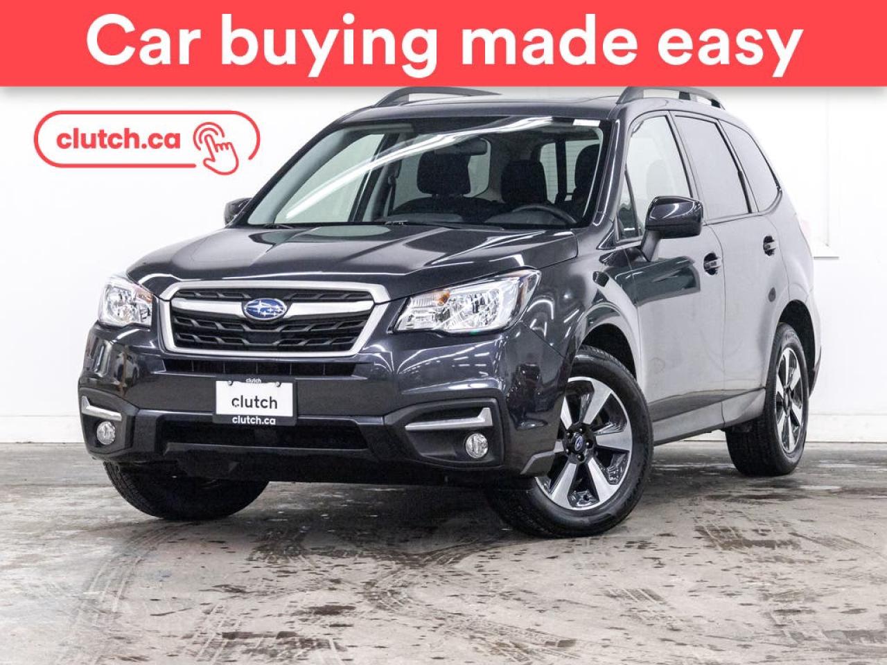 NO ACCIDENTS / CLEAN CARFAX / Blindspot Sensors, Rear View Camera, Power Driver Seat and more!<br> <br>Clutch is the largest online used car retailer in Canada, delivering a seamless, hassle-free car-buying experience to drivers everywhere. Shop thousands of used cars online, get the right one delivered to your door, and enjoy peace of mind with our 10-Day Money-Back Guarantee. How sweet is that? To learn more, visit clutch.ca.<br> <br>The top features for this car include:<br> <br>USB Input<br>Blindspot Sensors<br>Rear View Camera<br>Power Driver Seat<br>Power Tailgate/Hatch<br>Front Heated Seats<br>Climate Control<br>Dual Zone Front Climate Control<br>Bluetooth Music<br>Touchscreen Display<br>Cruise Control<br>12V Outlet<br>Hands Free Device Connectivity<br> <br>Seamless home delivery - Delivery to your door in a matter of days. Available on select packages.<br> <br>Try it out for 10 days - If you do not like it, we will take it back. <br> <br>Quality assured - All cars go through our rigorous 210-point inspection and reconditioning process.<br> <br>Peace of mind - Warranty and protection plans available.<br> <br>Haggle-free - No haggling or hard sells.<br> <br>100% Transparency - Full inspection reports on every car, including high-res photography and a free Carfax report.<br> <br>Listed price is for cash purchase only and does not include taxes, Shipping Fees (if applicable), Delivery Fees (if applicable), government licensing fees.<br> <br>Previous Provincial Registrations:<br>Ontario<br> <br>Stock # 84825