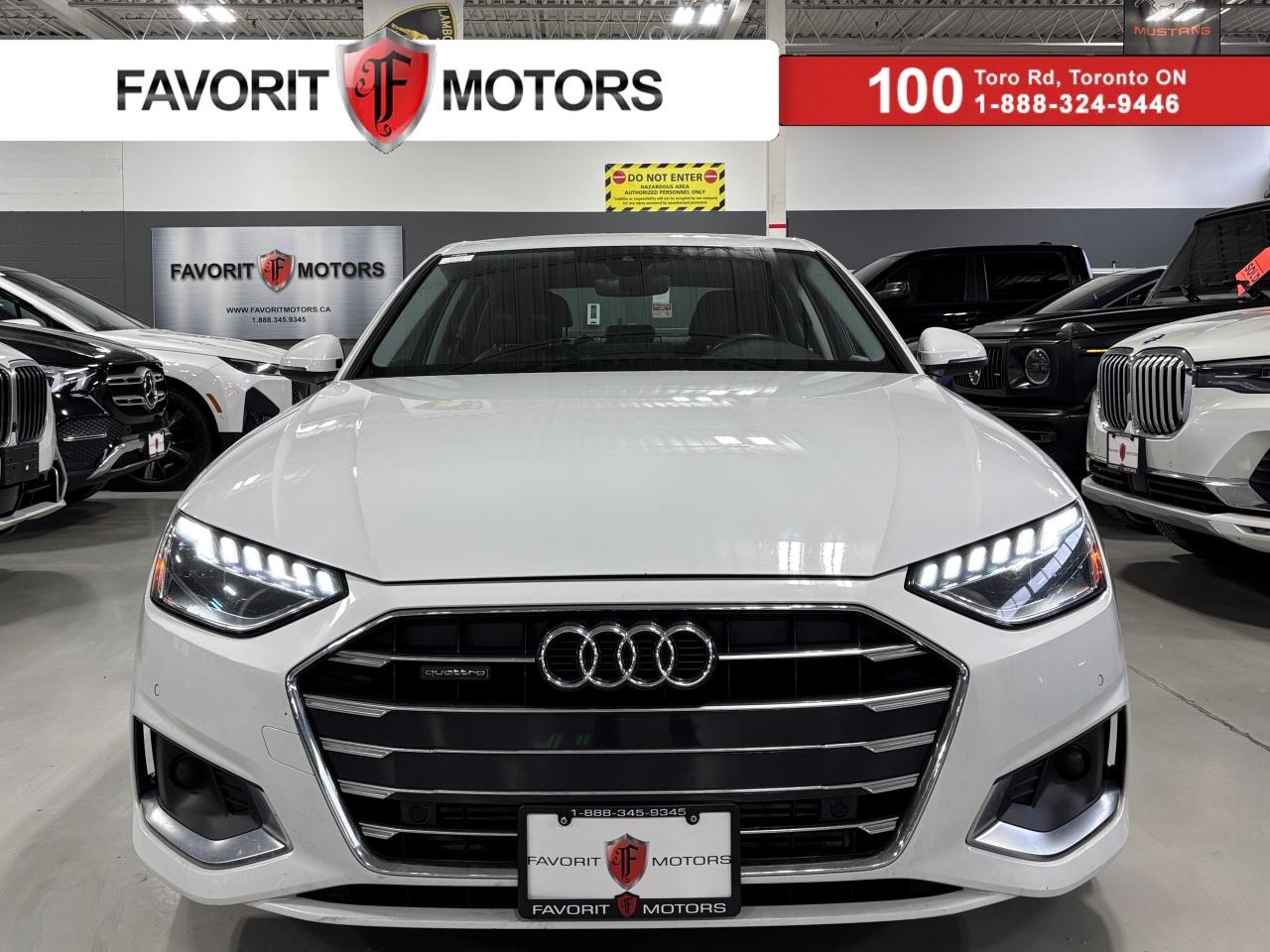 Used 2023 Audi A4 Komfort|QUATTRO|ALLOYS|LEATHER|BACKUPCAM|SUNROOF|+ for sale in North York, ON