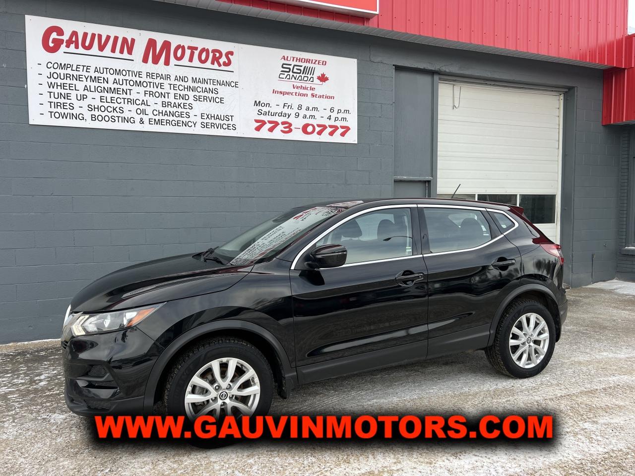 ### ?? **For Sale: 2021 Nissan Qashqai S AWD at Gauvin Motors Ltd, Swift Current!** ??

Looking for a reliable and stylish ride? Check out this fully loaded 2021 Nissan Qashqai S AWD, perfect for all your driving needs!

**Key Features:**
- **Economical & Powerful:** 2.0 L four-cylinder engine
- **Safety First:** Equipped with Nissan Safety Shield 360, including rear cross traffic alert, lane departure system, backup sensors, and automatic headlight dimming
- **Comfort & Convenience:** Heated bucket seats, keyless entry, trip computer, power windows, power locks, power mirrors and a rear camera
- **Entertainment:** 7-inch color touchscreen, Bluetooth, AM/FM/XM/CD/MP3 sound system, Apple CarPlay, and Android Auto
- **Versatile Interior:** Reclining rear seats, spacious console, and ample storage
- **Performance:** AWD Lock, Sport and Eco settings, traction control
- **Climate Control:** Air conditioning, tilt steering, and cruise control
- **Low Mileage:** Only 96,139 km!

This unit has been fully inspected and serviced, ensuring peace of mind for your next adventure. **Now on sale for only $19,995!**

**Additional Information:**
- Trades are welcome!
- Low-rate, on-the-spot financing available!

Dont miss out on this incredible vehicle! Visit Gauvin Motors Ltd today and take the 2021 Nissan Qashqai S AWD for a test drive!