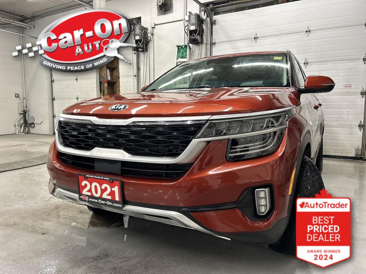 2021 Kia Seltos EX PREMIUM AWD |COOLED LEATHER |PANO ROOF |CARPLAY Photo