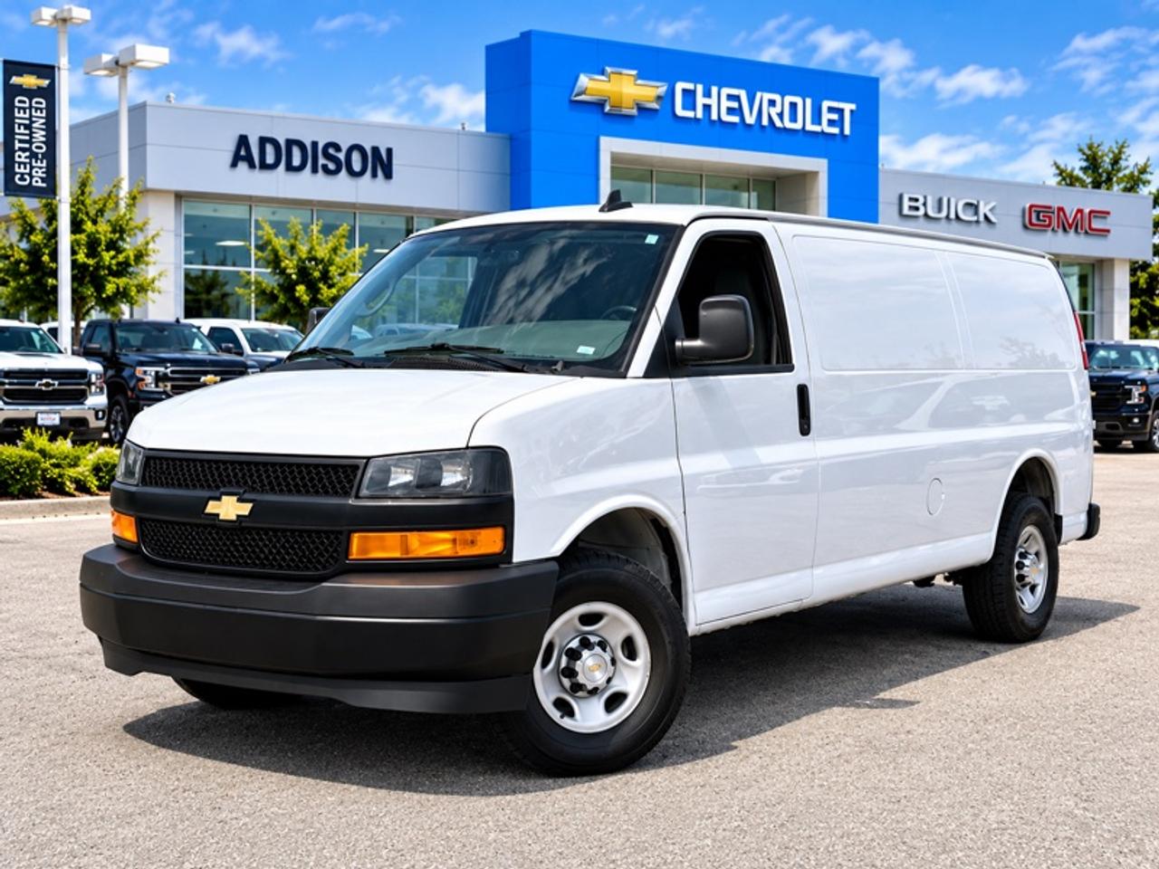 2021 Chevrolet Express Cargo Van WT RWD 2500 155  REAR CAM EXTENDED Photo0