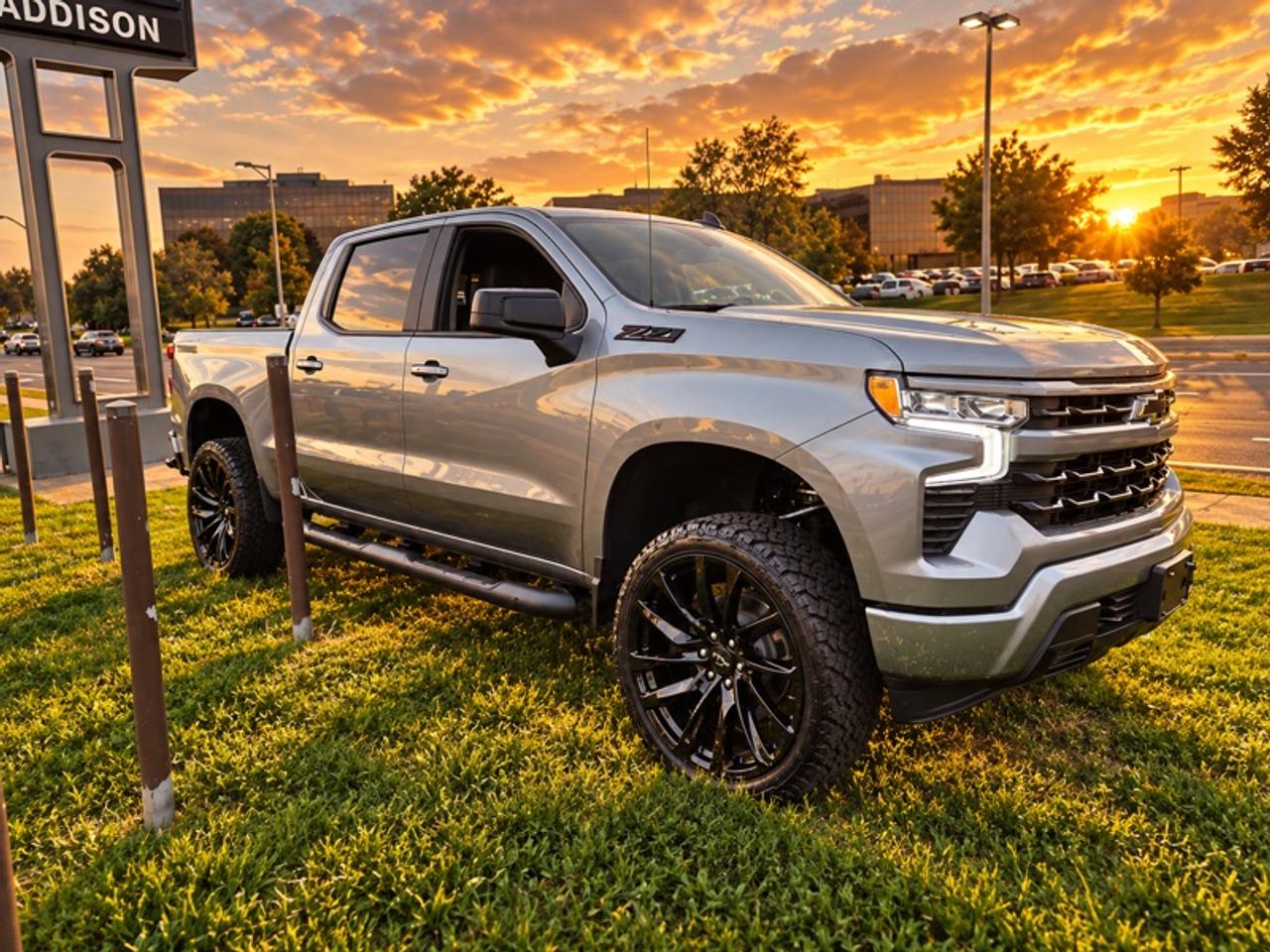 2026 Chevrolet Silverado 1500 RST  24-inch Rims | 4-inch ReadyLIFT kit Photo