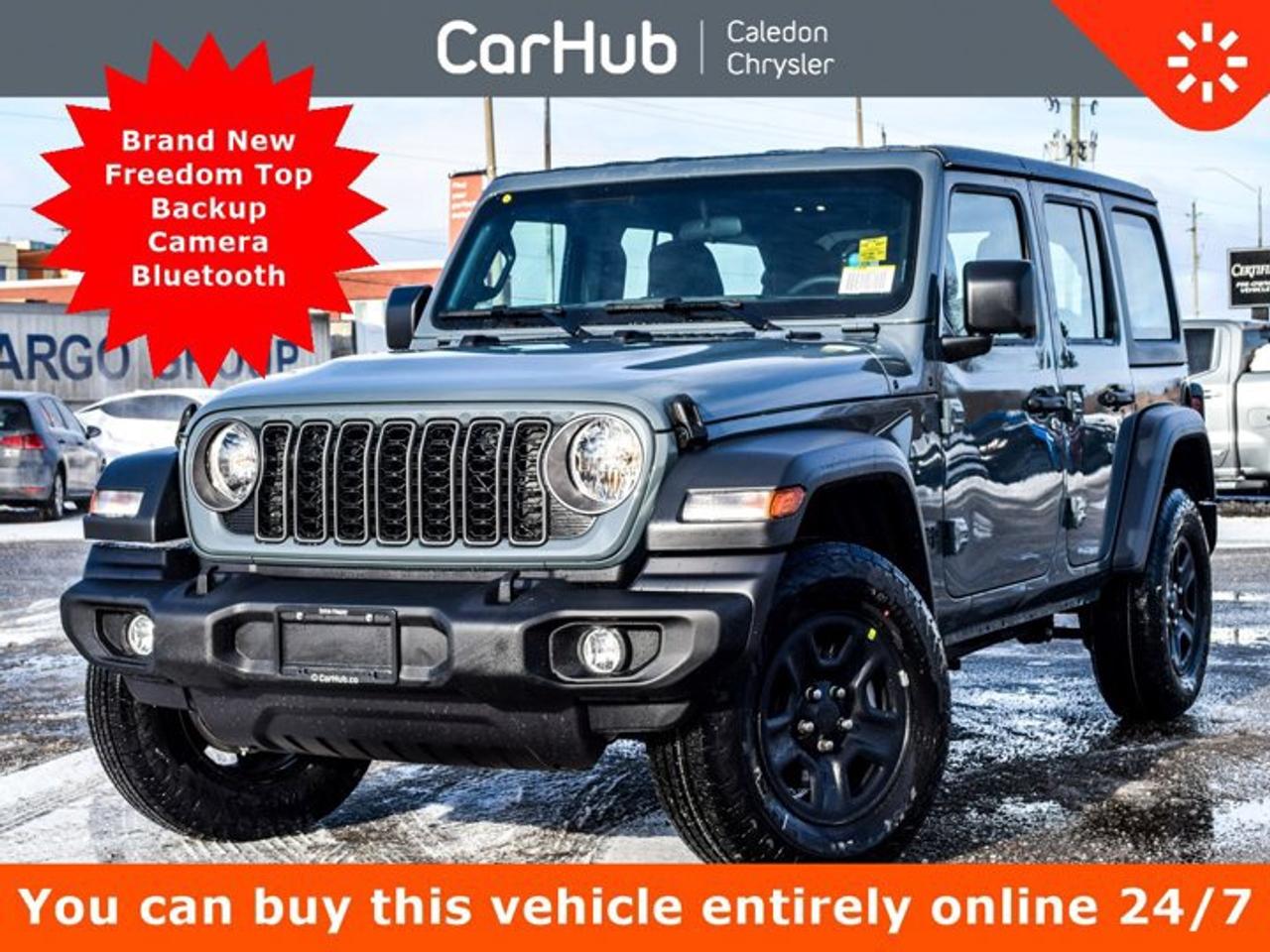 2026 Jeep Wrangler Sport 12.3"Display Bluetooth Off Road Page Backup Camera Photo0
