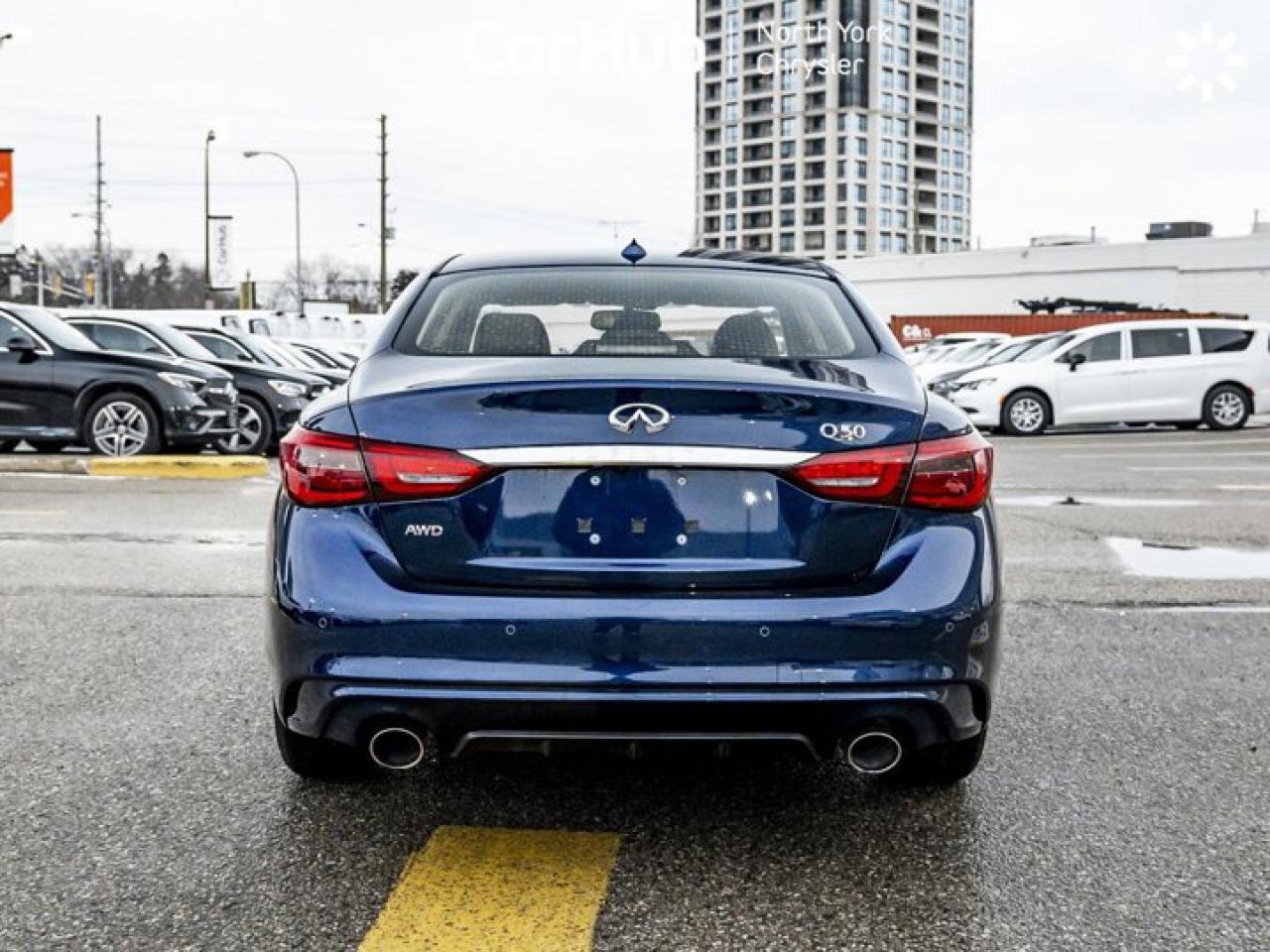 2022 Infiniti Q50 LUXE Sunroof Bose Audio Remote Start  360 Camera Heated Seats Photo2