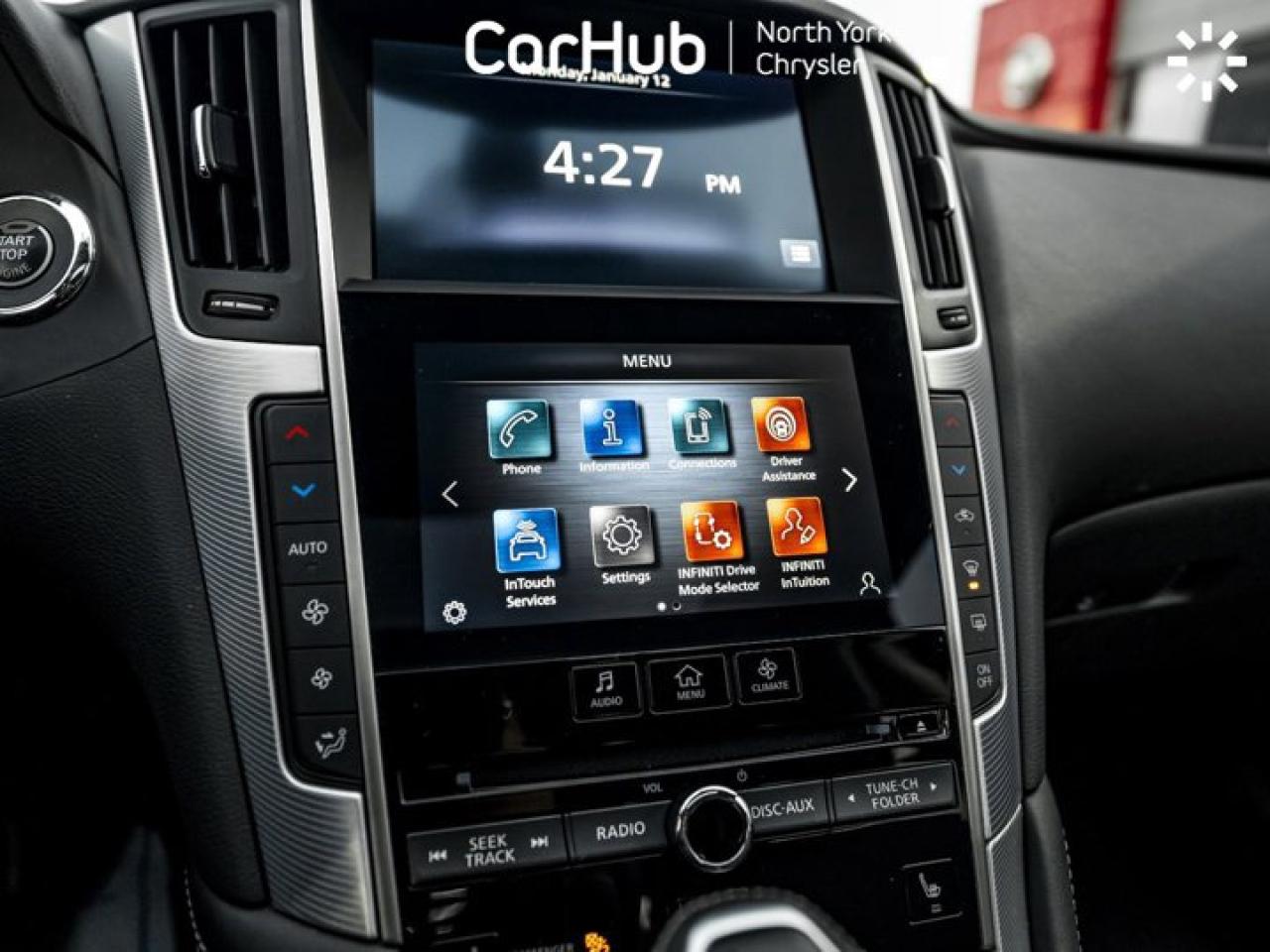 2022 Infiniti Q50 LUXE Sunroof Bose Audio Remote Start  360 Camera Heated Seats Photo