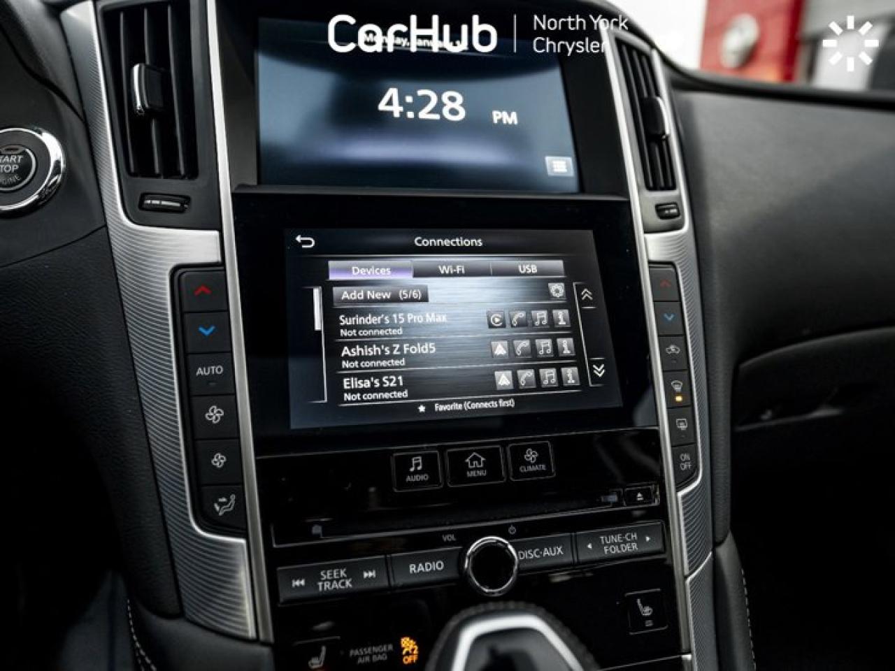 2022 Infiniti Q50 LUXE Sunroof Bose Audio Remote Start  360 Camera Heated Seats Photo