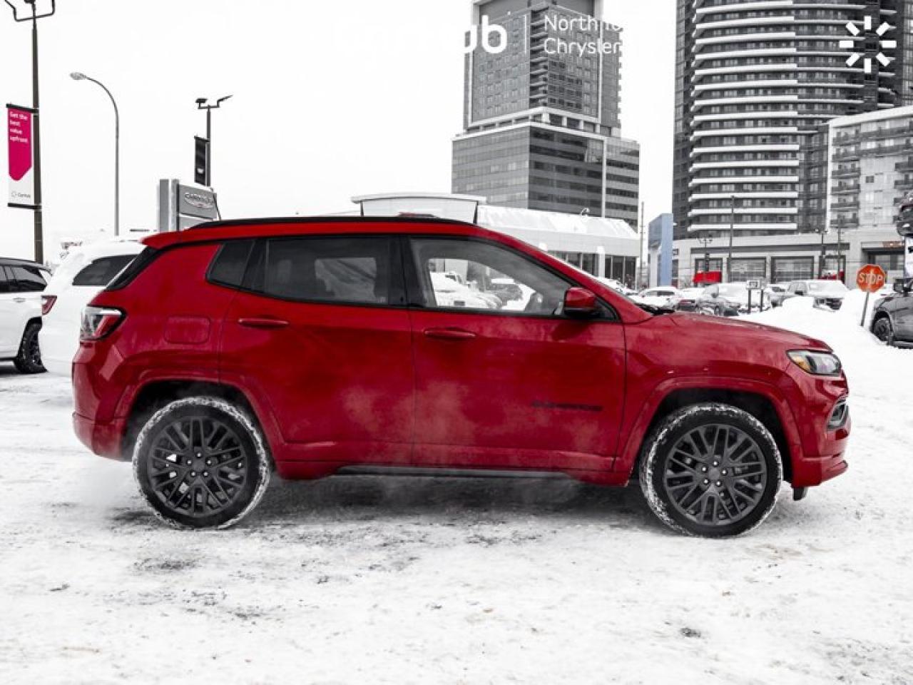 2024 Jeep Compass (RED) Edition 4x4 Blind Spot, Driver Alert, Parkview Backup Cam, Cross Path Detection, Trailer Sway Photo