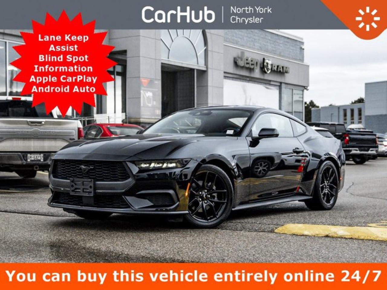 2024 Ford Mustang EcoBoost Lane Keep Assist Blind Spot Information Apple CarPlay Android Auto Photo