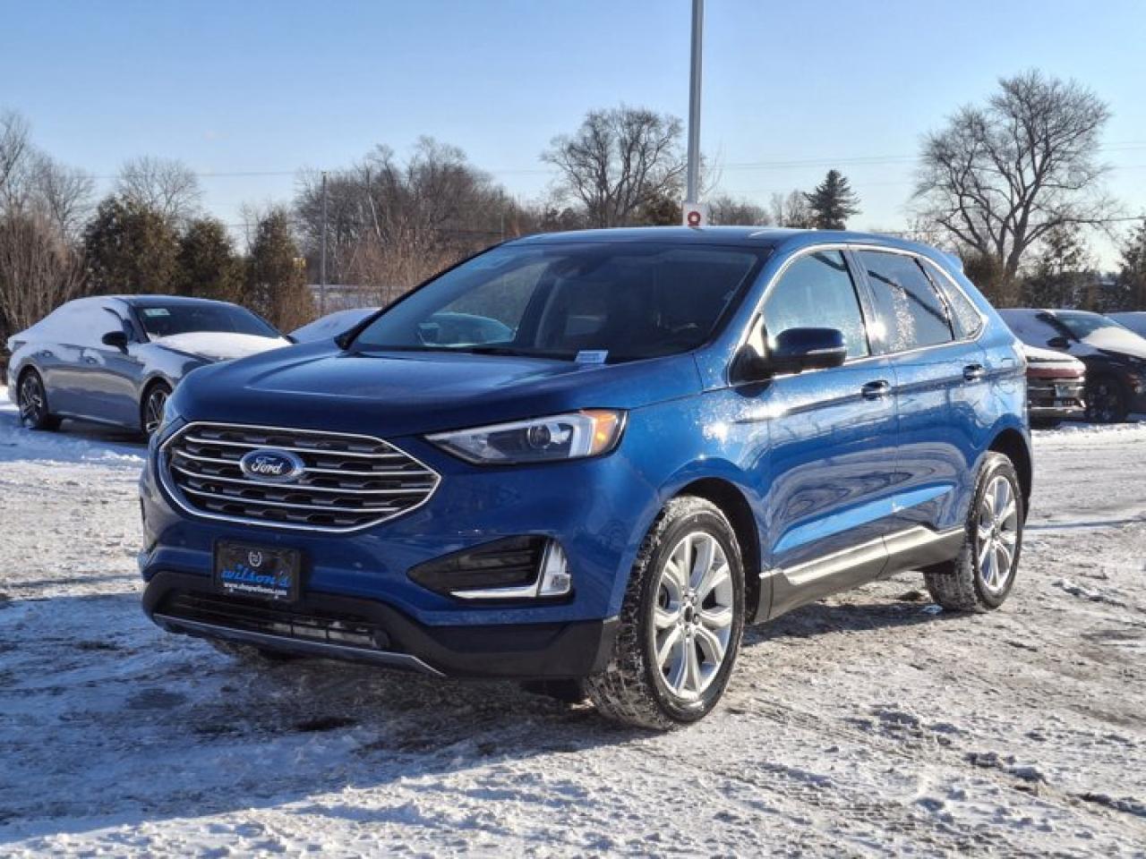 2024 Ford Edge Titanium AWD | Leather | Pano Roof | Heated Wheel + Seats | CarPlay + Android | Rear Cam & More ! Photo