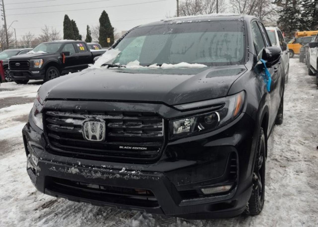 Check out this certified 2023 Honda Ridgeline Black Edition AWD | Leather | Sunroof | Nav | Cooled + Heated Seats | Heated Wheel | and More !. Its Automatic transmission and 3.5 L engine will keep you going. This Honda Ridgeline comes equipped with these options: Sunroof, Navigation System, Leather, Heated Steering Wheel, Air Conditioning, Air Conditioned Seats, Adaptive Cruise, Heated Seats, Tilt Steering Wheel, and Steering Radio Controls. Test drive this vehicle at Mark Wilsons Better Used Cars, 5055 Whitelaw Road, Guelph, ON N1H 6J4.60+ years of World Class Service!500+ Live Market Priced VEHICLES! ONE MASSIVE LOCATION!Free Local Delivery Available!FINANCING! - Better than bank rates! 6 Months No Payments available on approved credit OAC. Zero Down Available. We have expert licensed credit specialists to secure the best possible rate for you and keep you on budget ! We are your financing broker, let us do all the leg work on your behalf! Click the RED Apply for Financing button to the right to get started or drop in today!BAD CREDIT APPROVED HERE! - You dont need perfect credit to get a vehicle loan at Mark Wilsons Better Used Cars! We have a dedicated licensed team of credit rebuilding experts on hand to help you get the car of your dreams!WE LOVE TRADE-INS! - Top dollar trade-in values!SELL us your car even if you dont buy ours! HISTORY: Free Carfax report included.Certification included! No shady fees for safety!EXTENDED WARRANTY: Available30 DAY WARRANTY INCLUDED: 30 Days, or 3,000 km (mechanical items only). No Claim Limit (abuse not covered)5 Day Exchange Privilege! *(Some conditions apply)CASH PRICES SHOWN: Excluding HST and Licensing Fees.2021-2026 vehicles may be daily rentals. Please inquire with your Salesperson.