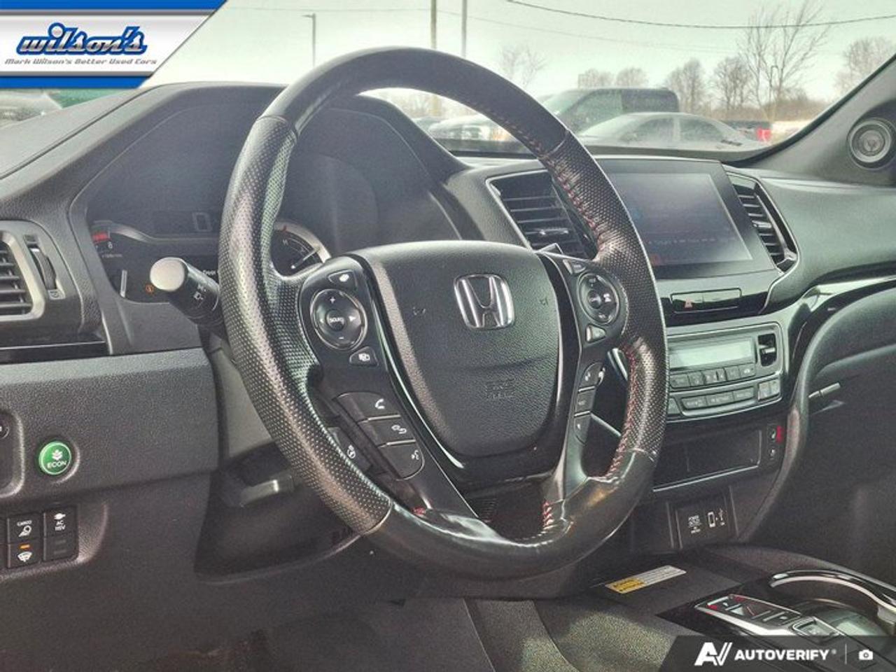 2023 Honda Ridgeline Black Edition AWD | Leather | Sunroof | Nav | Cooled + Heated Seats | Heated Wheel | and More ! Photo