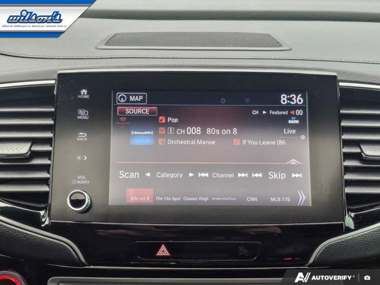 2023 Honda Ridgeline Black Edition | Leather | Sunroof | Nav | Cooled + Heated Seats | Heated Wheel | and More ! Photo
